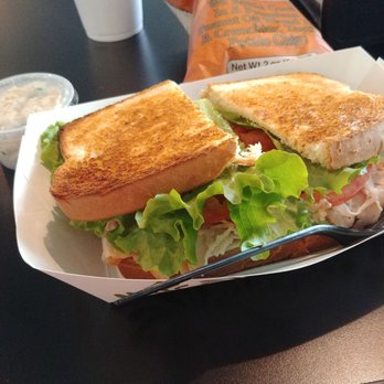 Brickhouse Deli - Carter sandwich with pasta salad and chips - Delis Near Me - Imperial, California