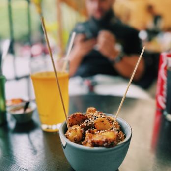 Veguisima - Garlic Potatoes - Vegan Near Me - Ciudad de México, DIF Veguisima - Garlic Potatoes - Vegan Near Me - Ciudad de México, DIF