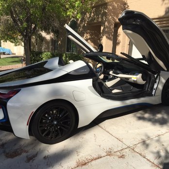 Pacific BMW - My white BMW i8 Roadster from Pacific BMW. Love the cream & black interior also. - Auto Repair Near Me - Glendale, California Pacific BMW - My white BMW i8 Roadster from Pacific BMW. Love the cream & black interior also. - Auto Repair Near Me - Glendale, California