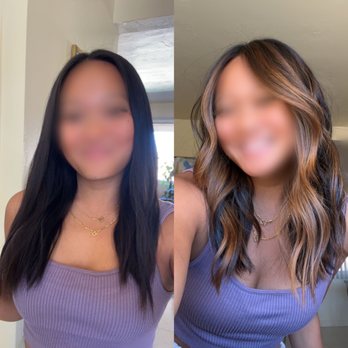 Once Wild Salon - Balayage + face framing cut transformation! - Hair Stylists Near Me - Tucson, Arizona Once Wild Salon - Balayage + face framing cut transformation! - Hair Stylists Near Me - Tucson, Arizona