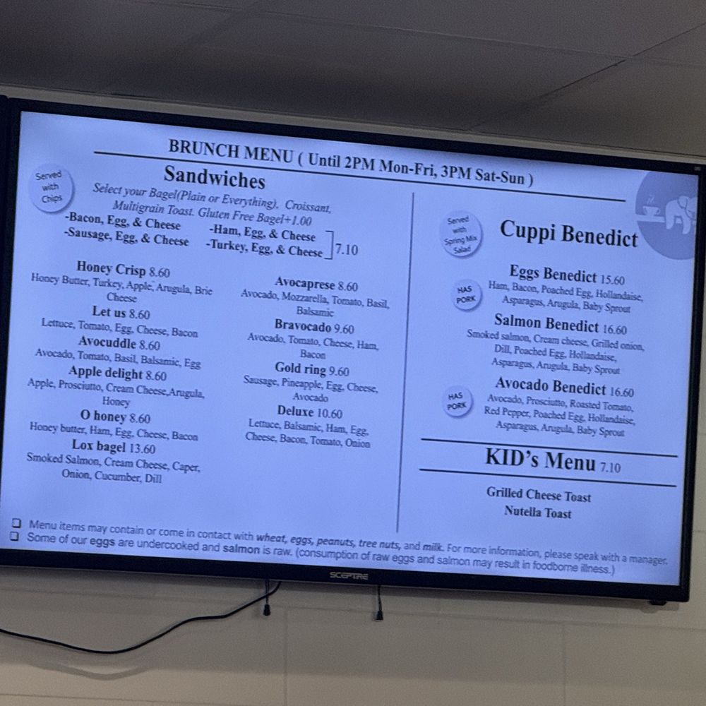 Cuppi Coffee - Menu - Coffee & Tea Near Me - Dumfries, Virginia Cuppi Coffee - Menu - Coffee & Tea Near Me - Dumfries, Virginia