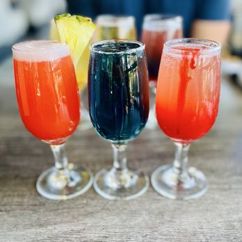 Mario’s Early Toast - Flight of mimosas: Hawaii, evil queen, vampire - Breakfast & Brunch Near Me - Roseville, California Mario’s Early Toast - Flight of mimosas: Hawaii, evil queen, vampire - Breakfast & Brunch Near Me - Roseville, California