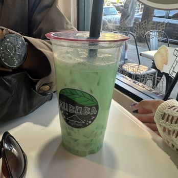 Kuboba Spot - Pandan with pandan jelly - Bubble Tea Near Me - Berkeley, California