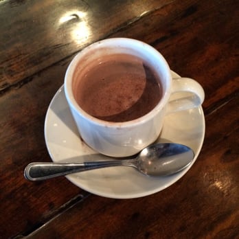 B Matthews Eatery - Holy moly, this is yummy!  Spiked hot cocoa with brandy and hazelnut liqueur! - New American Near Me - Savannah, Georgia