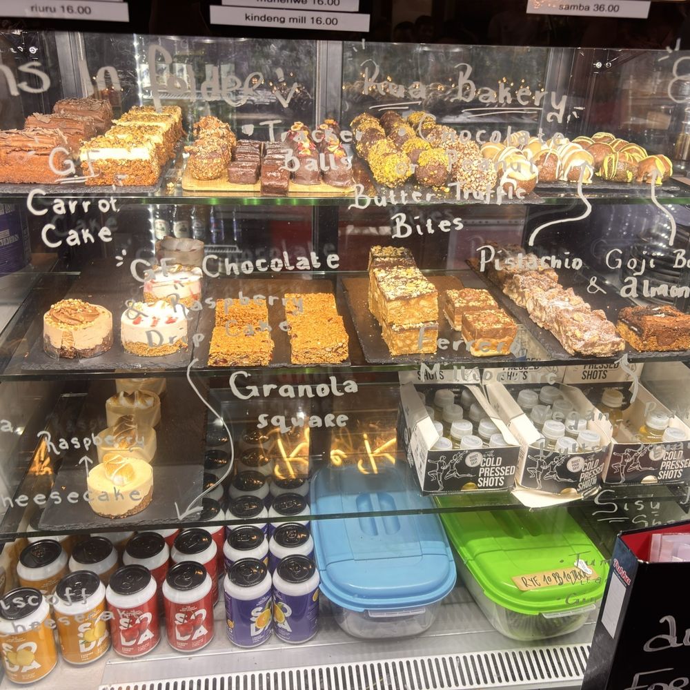 Rye River Cafe - Pastry cabinet (they all look fantastic) - Coffee & Tea Near Me - Kilcock, KE