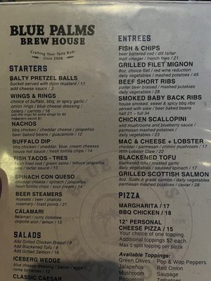 Menu photo 6 Blue Palms Brewhouse Northridge, CA Menu photo 6 Blue Palms Brewhouse Northridge, CA