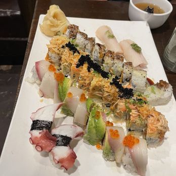Sushi UNI - Dragon ball roll Scorpion roll Hamachi Tako Lobster roll - Sushi Bars Near Me - Lenexa, Kansas Sushi UNI - Dragon ball roll Scorpion roll Hamachi Tako Lobster roll - Sushi Bars Near Me - Lenexa, Kansas