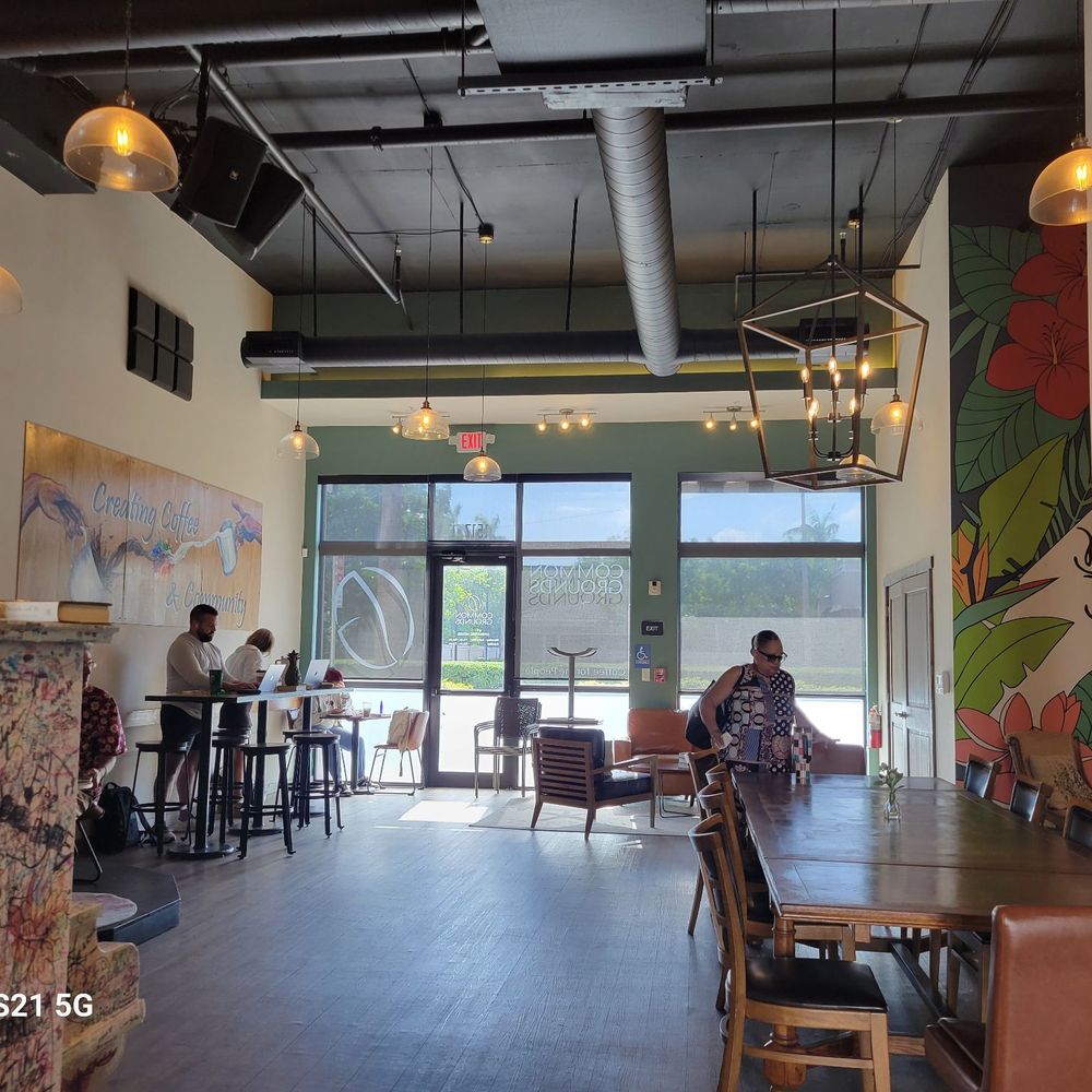 Common Grounds Brew & Roastery - Inside - Coffee & Tea Near Me - Boynton Beach, Florida Common Grounds Brew & Roastery - Inside - Coffee & Tea Near Me - Boynton Beach, Florida