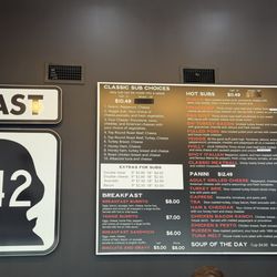 Feast 542 - Name and menu