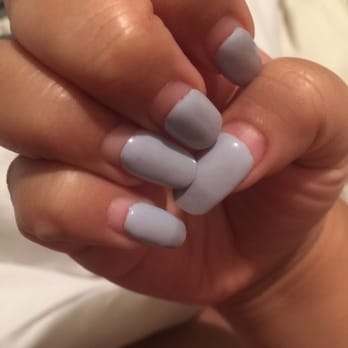 Blooming Nails Spa - Nails still going strong. I got these almost 6 weeks ago and had to shave them down there still real strong. Gotta save to get them redone - Nail Salons Near Me - San Pablo, California