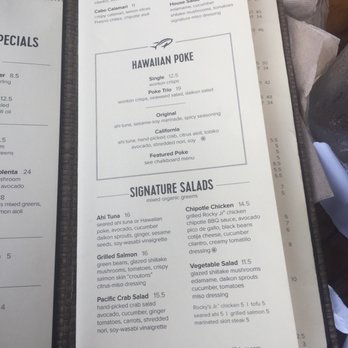Pacific Catch - Menu - Seafood Near Me - San Francisco, California