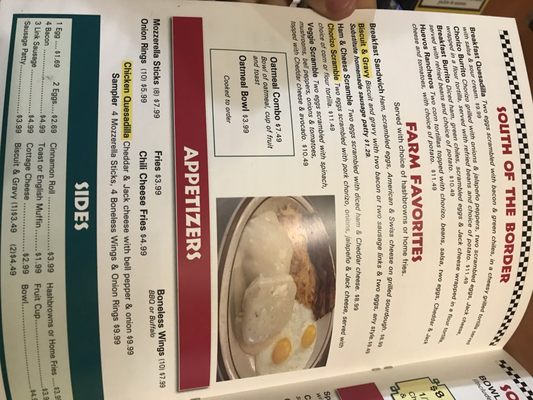 Menu photo 3 Farmers Skillet Chico, CA