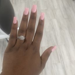 Full set with gel polish number 181 Full set with gel polish number 181