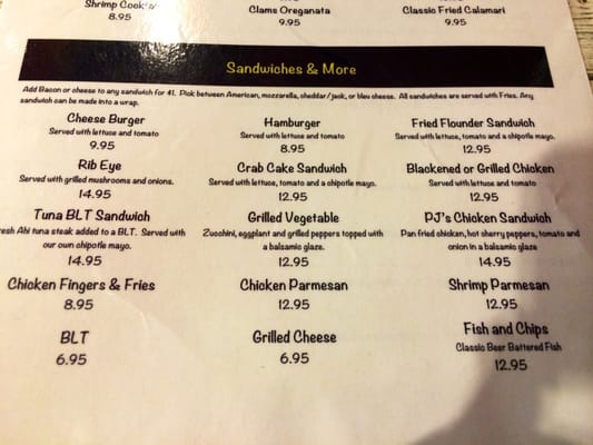 Menu photo 8 PJ’s Place Seaside Heights, NJ Menu photo 8 PJ’s Place Seaside Heights, NJ