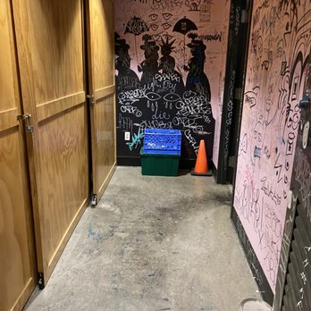 The Vera Project - Bathroom hall! - Music Venues Near Me - Seattle, Washington