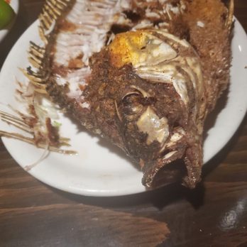 El Perico Ranchero - Fried fish half eaten - Mexican Near Me - Upland, California