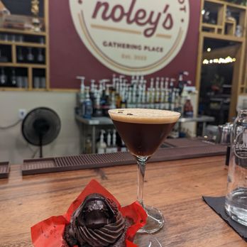 Noley's - Books, Art & Whatnot - "Top of the rock" espresso martini and darth vader chocolate cupcake - Bookstores Near Me - Payson, Arizona Noley's - Books, Art & Whatnot - "Top of the rock" espresso martini and darth vader chocolate cupcake - Bookstores Near Me - Payson, Arizona
