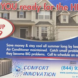 Comfort Innovation Heating & Cooling - Cooling Maintenance