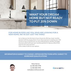 Myles Norton - Barrett Financial Group - NO MI Program !