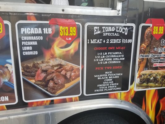 Menu photo 2 El Toro Loco Miami, FL
