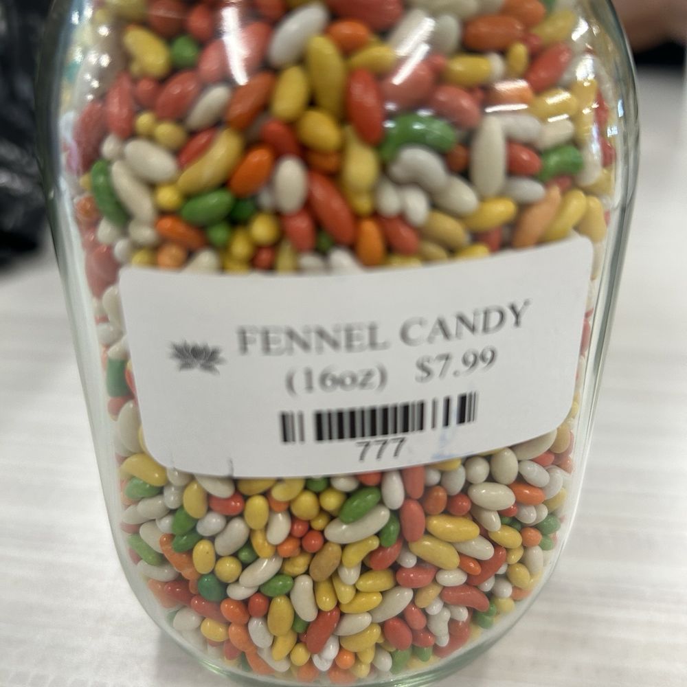 Lotus Market - Freshest and tastiest candied fennel seeds I have ever had. - Organic Stores Near Me - San Rafael, California