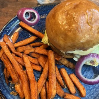 Eureka! - Burger and fries - American Near Me - Austin, Texas