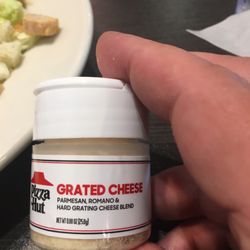 Pizza Hut - Personal sized Parmesan cheese container