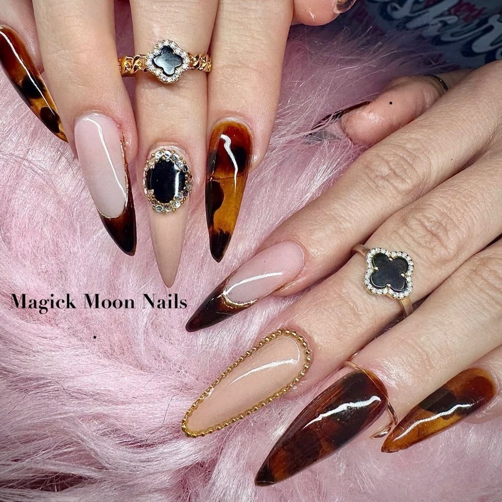 Magick Moon Nails - 1 of 30 design I've had over the past 2.5 years - Nail Salons Near Me - Land O' Lakes, Florida Magick Moon Nails - 1 of 30 design I've had over the past 2.5 years - Nail Salons Near Me - Land O' Lakes, Florida