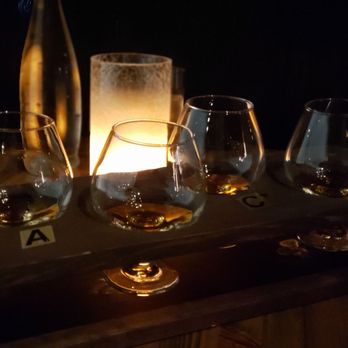 Feast At 316 - Flight of High West Whiskey including American Prarie, Double Rye, Camfire, and Bourye. - Steakhouses Near Me - Camas, Washington Feast At 316 - Flight of High West Whiskey including American Prarie, Double Rye, Camfire, and Bourye. - Steakhouses Near Me - Camas, Washington