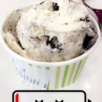 Creamistry - Oreo ice cream with pecans and almonds! Super yummy - Desserts Near Me - Cerritos, California