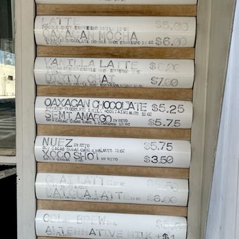 Cafe Santo - Drink menu as of 10/11/2024 (legible menu online) - Caterers Near Me - Montebello, California Cafe Santo - Drink menu as of 10/11/2024 (legible menu online) - Caterers Near Me - Montebello, California