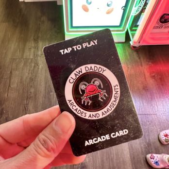 Claw Daddy Arcades - Card to load credits - Arcades Near Me - Fresno, California Claw Daddy Arcades - Card to load credits - Arcades Near Me - Fresno, California