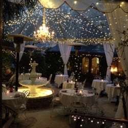 Inn of the Seventh Ray - The main dining are lit