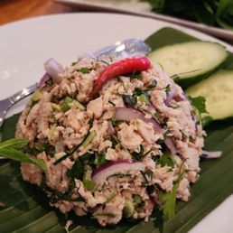 Bambu Specialty Crab Fried Rice - Lump crab meat, egg, tomato, garlic, onion and scallion