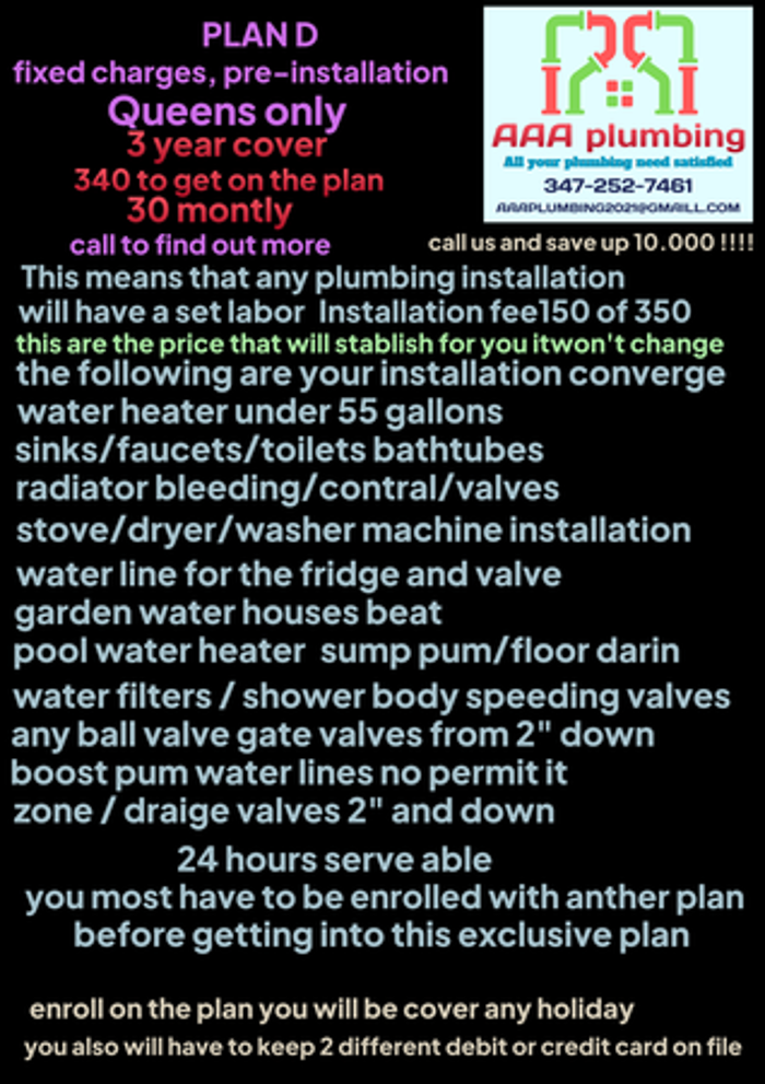 Slide of AAA Plumbing