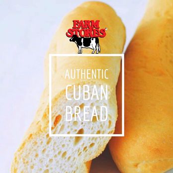 Farm Stores Katy - a loaf of bread with the words authentic cuban bread - Convenience Stores Near Me - Katy, Texas