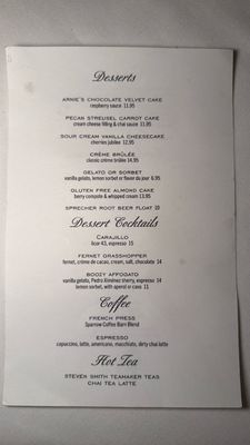 Menu photo 5 The Barn Steakhouse Evanston, IL Menu photo 5 The Barn Steakhouse Evanston, IL