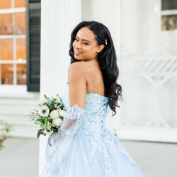 Feathered Hair Salon - Bridal style