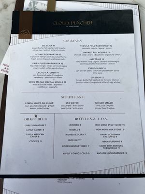 Menu photo 3 Cloud Puncher Oklahoma City, OK