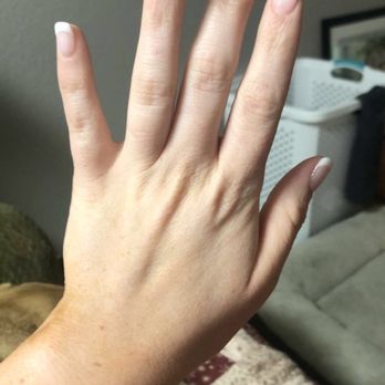 Tip to Toe Nails - French manicure dip. Thanks Amber !! - Nail Salons Near Me - Centennial, Colorado