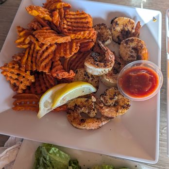 The Lazy Lizard - Grilled shrimp entree - Bars Near Me - Hernando Beach, Florida The Lazy Lizard - Grilled shrimp entree - Bars Near Me - Hernando Beach, Florida