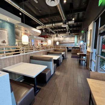 Habit Burger & Grill - Tables and chairs - Burgers Near Me - Ontario, California Habit Burger & Grill - Tables and chairs - Burgers Near Me - Ontario, California