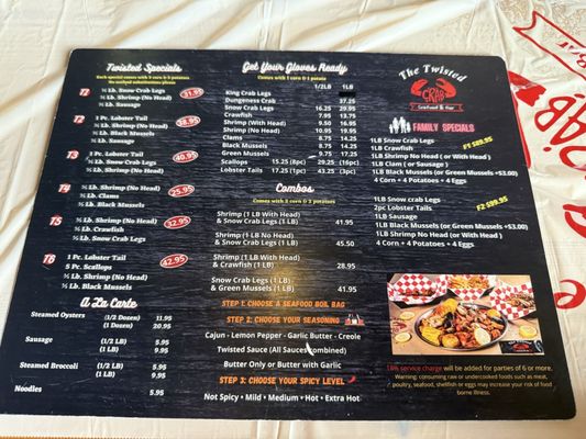 Menu photo 4 The Twisted Crab - Lynnhaven Virginia Beach, VA Menu photo 4 The Twisted Crab - Lynnhaven Virginia Beach, VA