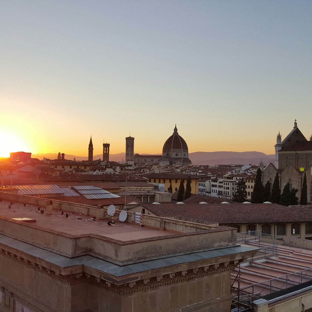 Gorgeous view of Duomo at sunset Gorgeous view of Duomo at sunset