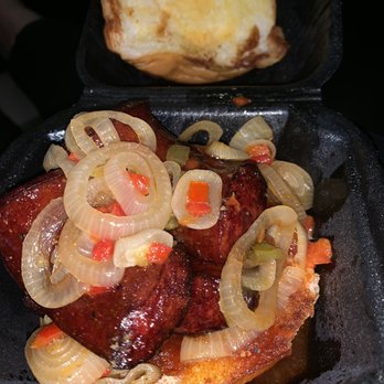 HoneyFire BBQ - Smoked Sausage Sandwich - Barbeque Near Me - Nashville, Tennessee HoneyFire BBQ - Smoked Sausage Sandwich - Barbeque Near Me - Nashville, Tennessee