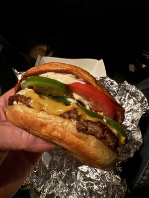 Blue Road Burger by null