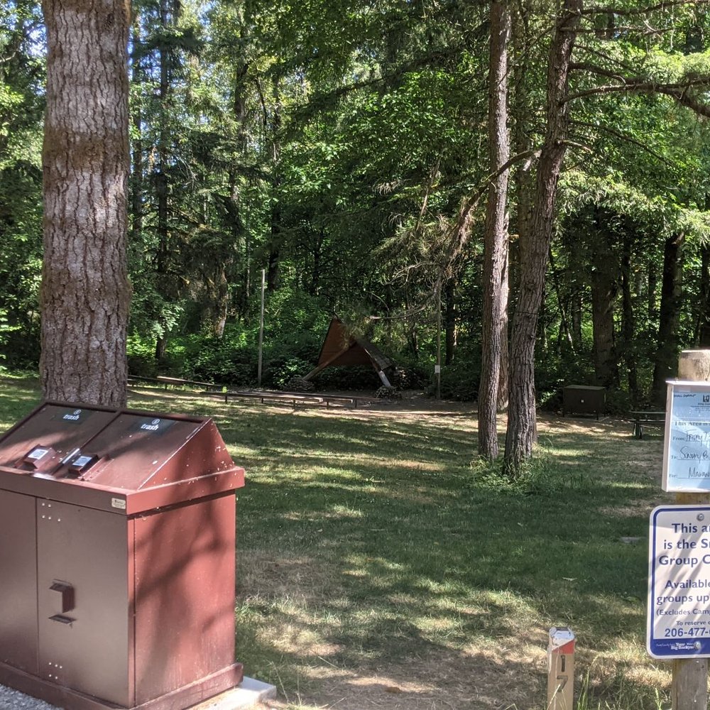 Tolt-MacDonald Park & Campground - Small group, amphitheater campsite. Quite sloped, tricky to find flat space for tents. - Parks Near Me - Carnation, Washington Tolt-MacDonald Park & Campground - Small group, amphitheater campsite. Quite sloped, tricky to find flat space for tents. - Parks Near Me - Carnation, Washington