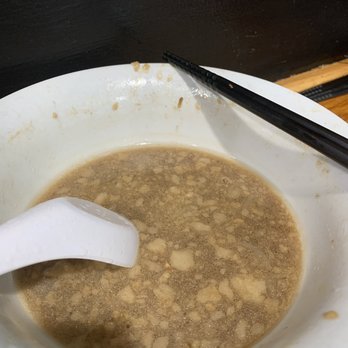 Yume Wo Katare - The floating bits are solid pieces of pork fat delicious but deadly - Ramen Near Me - Cambridge, Massachusetts Yume Wo Katare - The floating bits are solid pieces of pork fat delicious but deadly - Ramen Near Me - Cambridge, Massachusetts