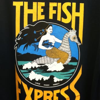 The Fish Express - Love this artwork - Hawaiian Near Me - Lihue, Hawaii The Fish Express - Love this artwork - Hawaiian Near Me - Lihue, Hawaii