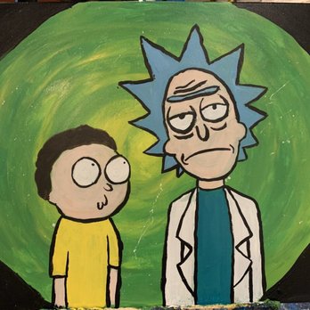 Muse Paintbar - Rick and morty - Art Classes Near Me - Virginia Beach, Virginia